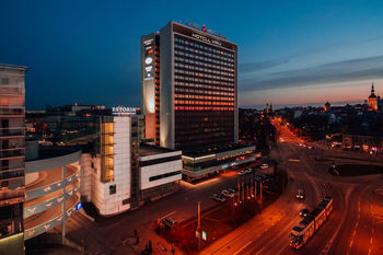 Hotel Front - Evening or Night